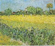 Vincent Van Gogh View of Arles with irises in the foreground Sweden oil painting artist